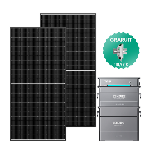 SolarFlow Hyper Kit solaire plug and play avec batterie