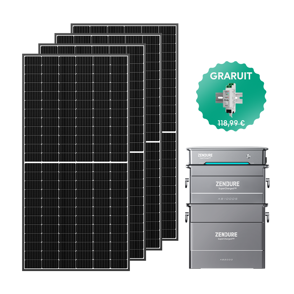 SolarFlow Hyper Kit solaire plug and play avec batterie