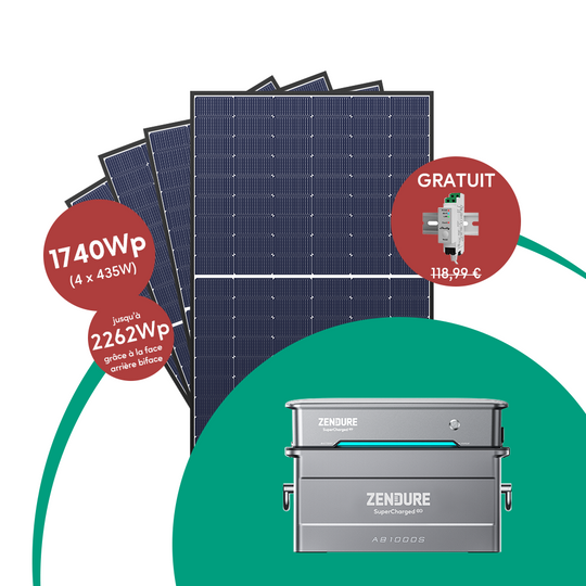 SolarFlow Hyper Kit solaire plug and play avec batterie