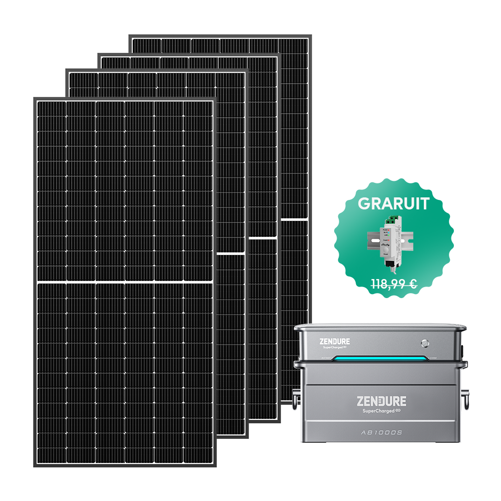 SolarFlow Hyper Kit solaire plug and play avec batterie