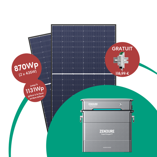 SolarFlow Hyper Kit solaire plug and play avec batterie