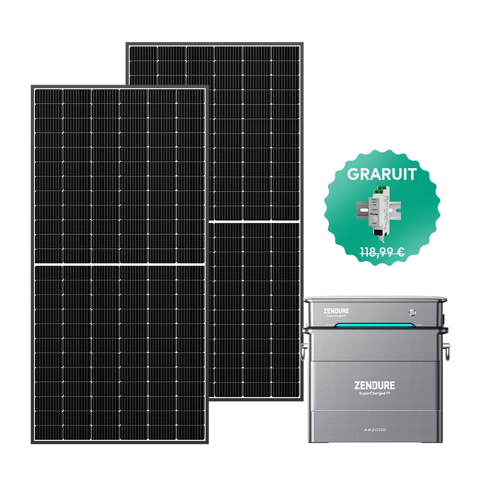 SolarFlow Hyper Kit solaire plug and play avec batterie