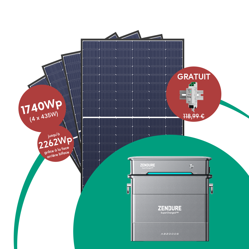 SolarFlow Hyper Kit solaire plug and play avec batterie