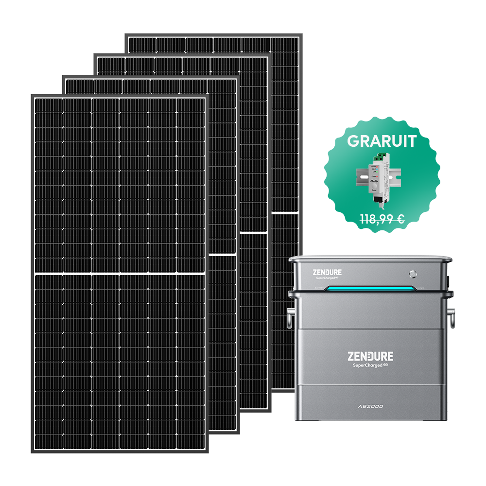 SolarFlow Hyper Kit solaire plug and play avec batterie