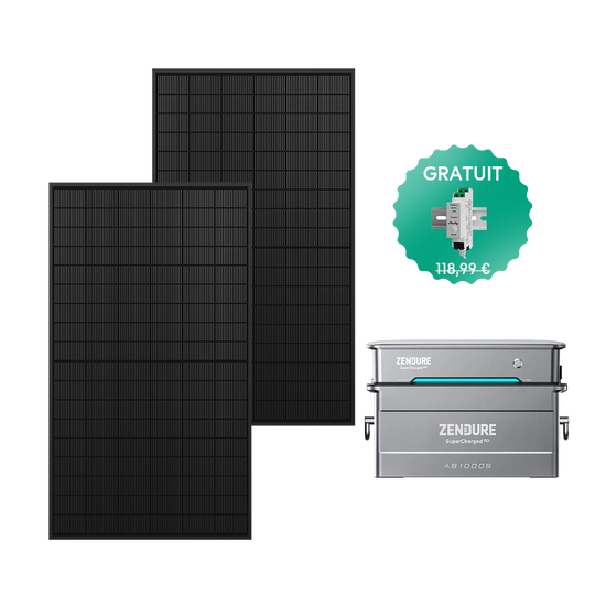 Zendure Hyper Kit solaire plug and play avec batterie