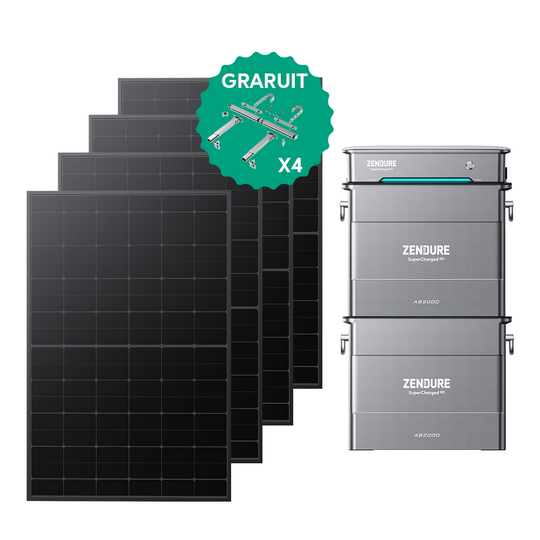 SolarFlow Hyper Kit solaire plug and play avec batterie