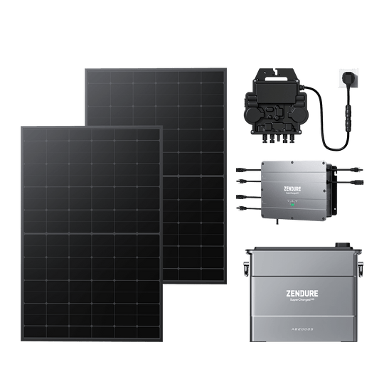 SolarFlow Kit solaire plug and play avec batterie