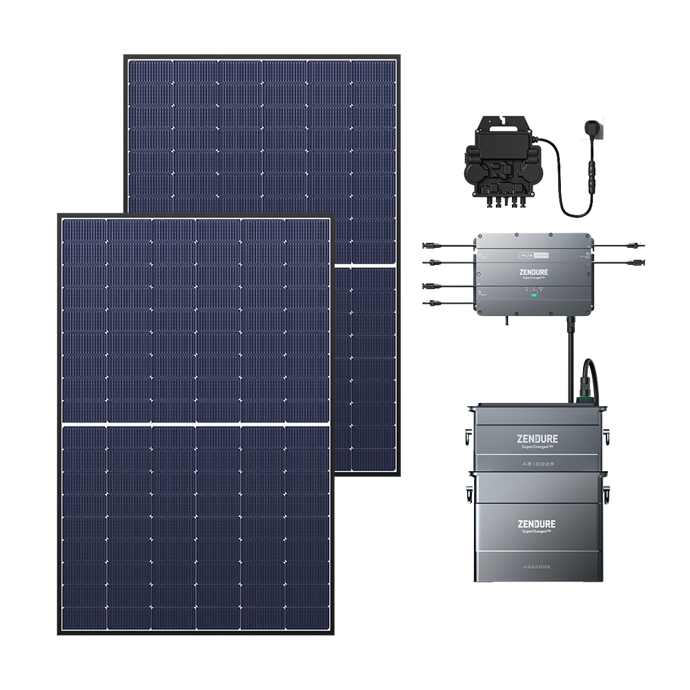 SolarFlow Hub 2000 Kit solaire autoconsommation avec batterie