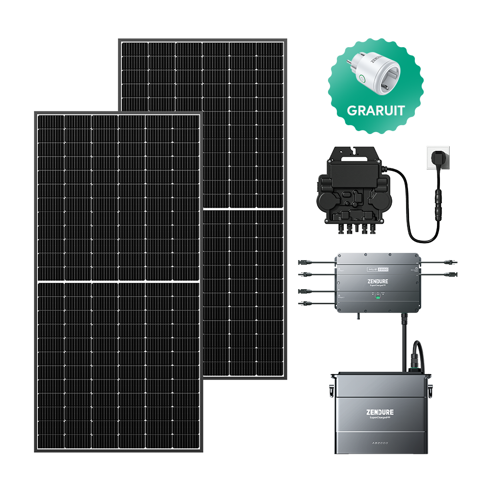 SolarFlow Hub 2000 Kit solaire autoconsommation avec batterie