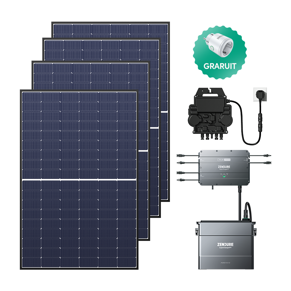 SolarFlow Hub 2000 Kit solaire autoconsommation avec batterie