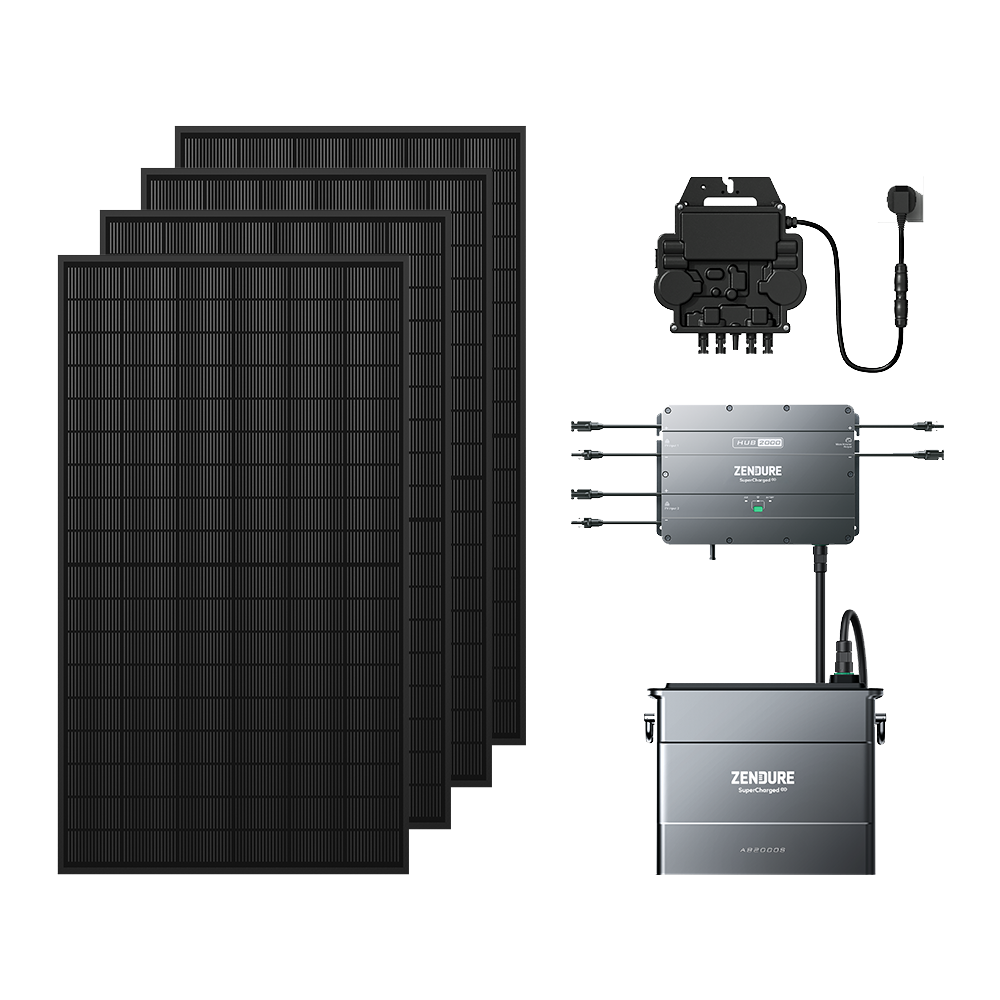 SolarFlow Hub 2000 Kit solaire autoconsommation avec batterie