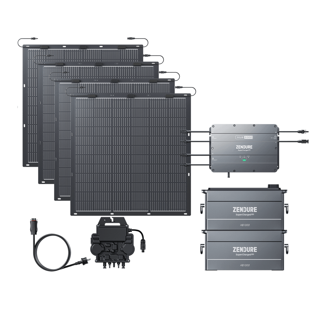 SolarFlow Hub 2000 Kit solaire autoconsommation avec batterie