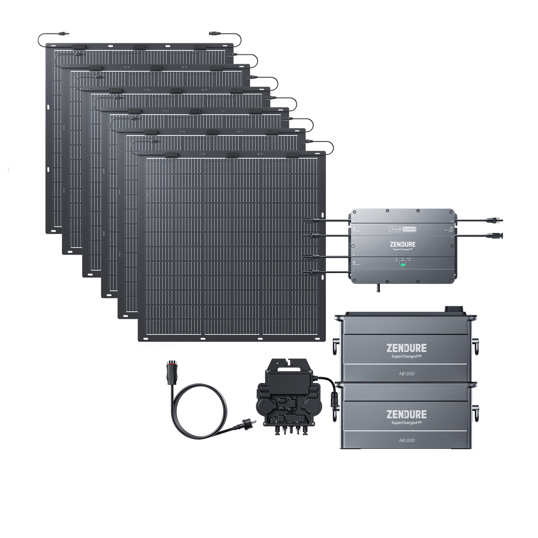 SolarFlow Hub 2000 Kit solaire autoconsommation avec batterie