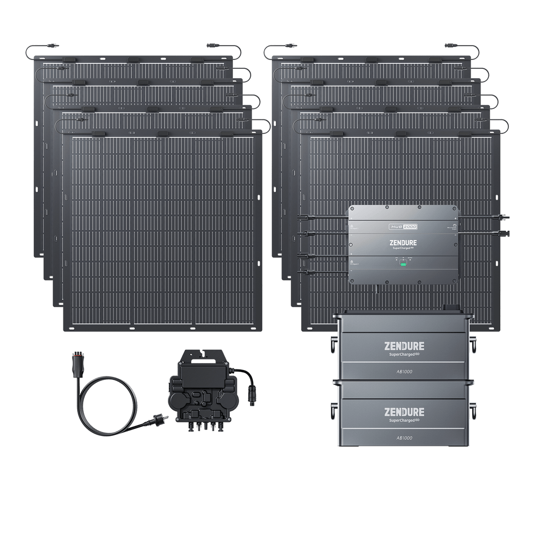 SolarFlow Hub 2000 Kit solaire autoconsommation avec batterie