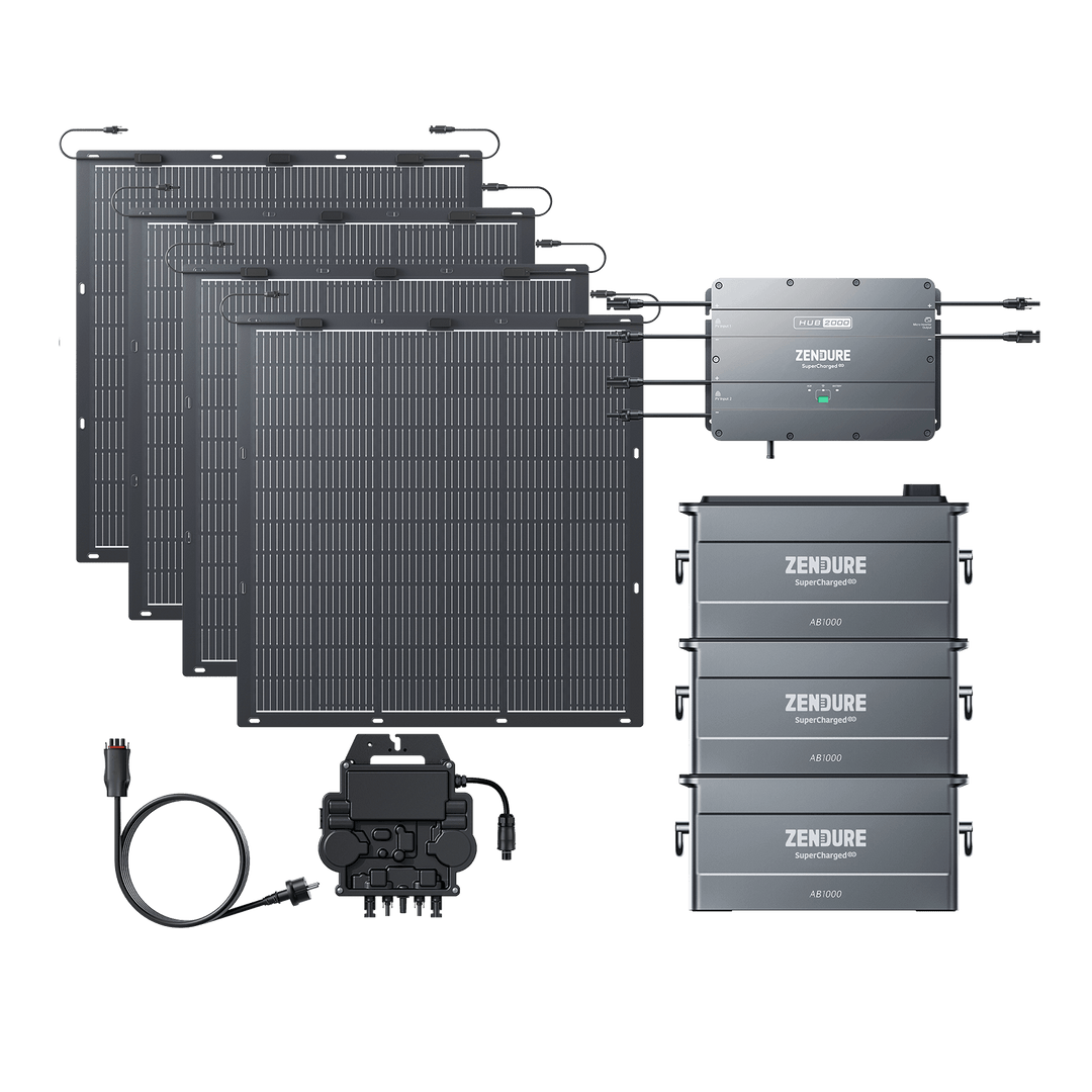 SolarFlow Hub 2000 Kit solaire autoconsommation avec batterie