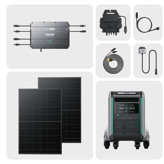 Hub 2000 + SuperBase V Kit solaire avec batterie