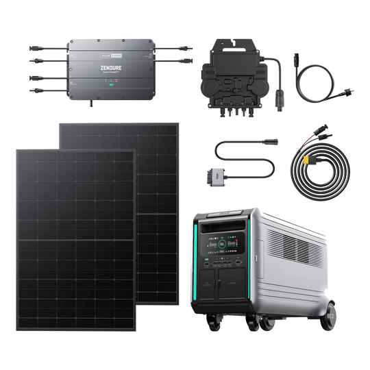 Hub 2000 + SuperBase V Kit solaire avec batterie