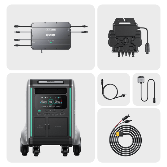 Hub 2000 + SuperBase V Kit solaire avec batterie