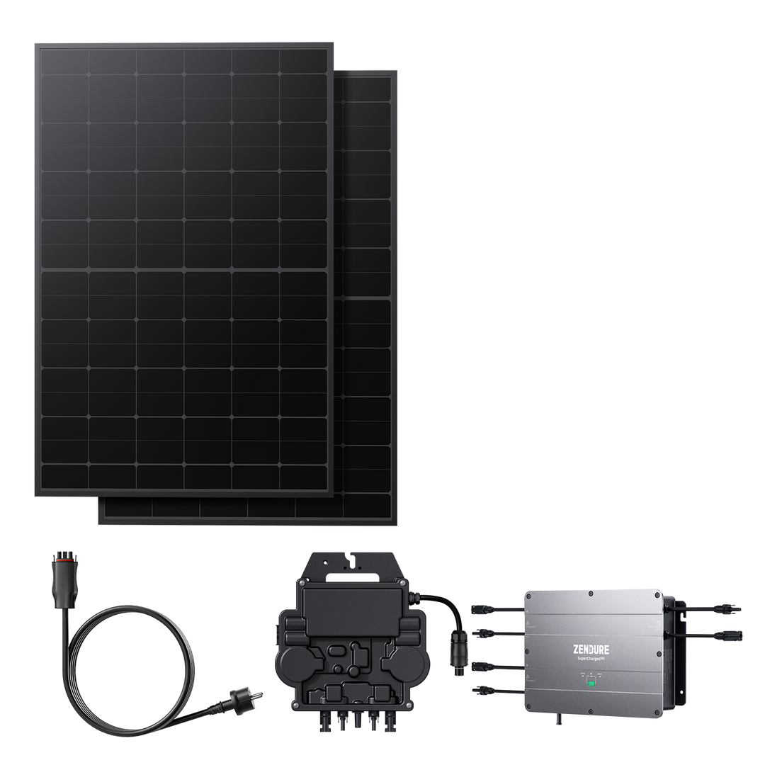 SolarFlow Kit solaire plug and play avec batterie