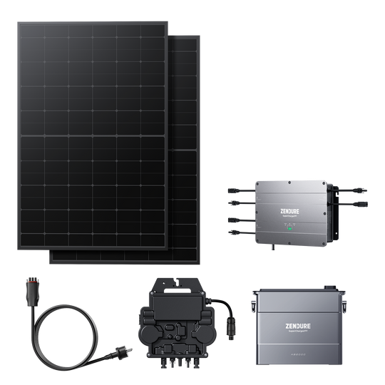 SolarFlow Kit solaire plug and play avec batterie