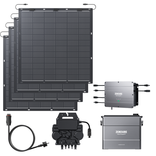 SolarFlow Kit solaire plug and play avec batterie