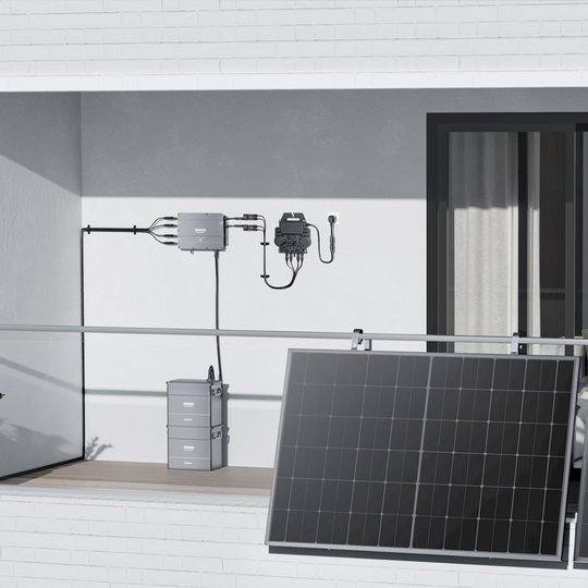 SolarFlow Kit solaire plug and play avec batterie