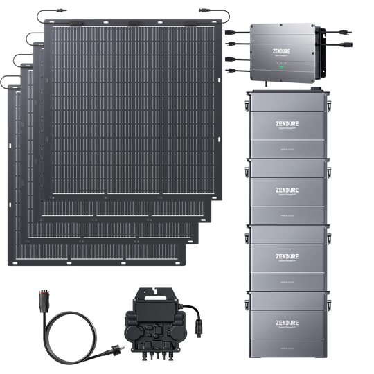 SolarFlow Kit solaire plug and play avec batterie