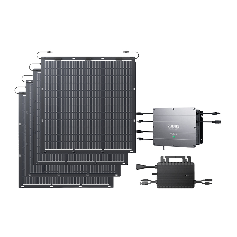 SolarFlow Kit solaire plug and play avec batterie