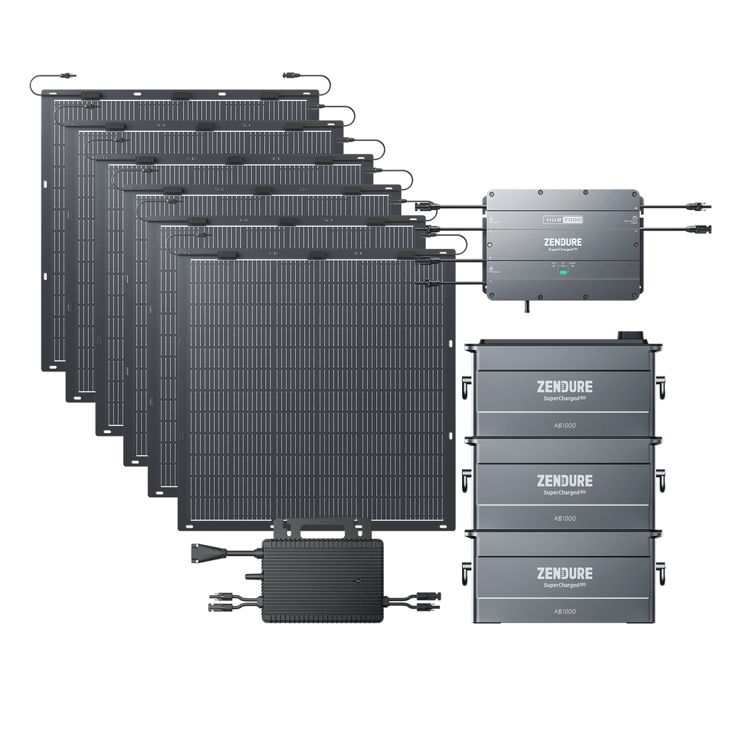 SolarFlow Hub 2000 Kit solaire autoconsommation avec batterie